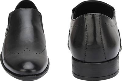 Brigit Wing Tip Formal Shoes Black Slip On