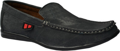 

Molessi Denim Grey Loafers For Men(Grey), 01;grey