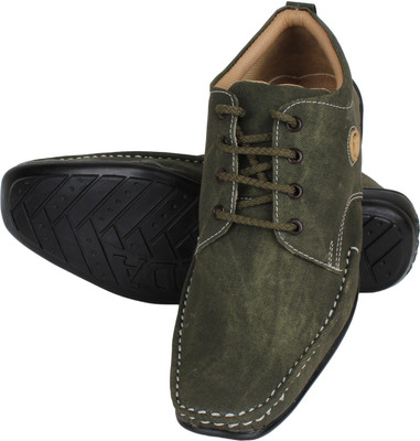 

Nexq Green Casual Shoes For Men(Green)