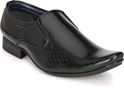 

Kadmay Patent Mossaic Slip On For Men(Black
