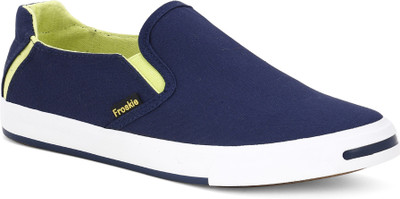

Froskie Canvas Shoes For Men(Blue