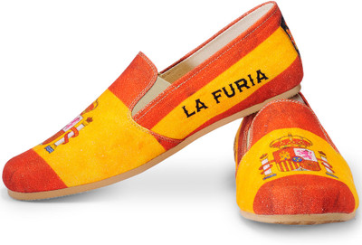 

FUNK Spain FIFA World Cup Loafers For Men(Orange, Yellow, Red and yellow