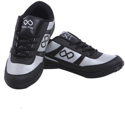 

Pure Play PPGS-205-Black Casual Shoes For Men(Black, Grey), Black and grey
