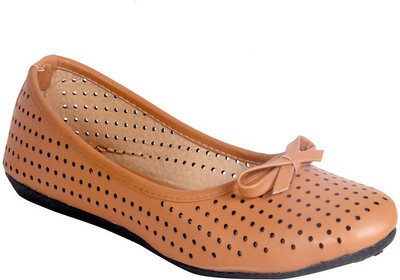 

Panahi Stylish Casual Ballerinas for Women Bellies For Women(Brown