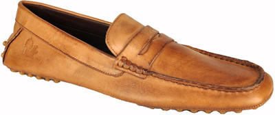 

Salt N Pepper Brad Tan Loafers For Men(Tan, Almond