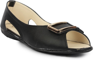 Sindhi Footwear Classy Bellies For Women(Black)