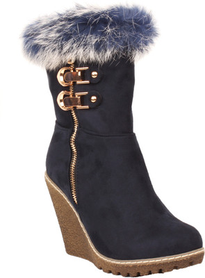 

Foot Candy Boots For Women(Blue