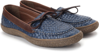 

Knotty Derby Loafers For Women(Blue, Blue+tan