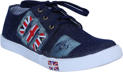 

Signet India Canvas Shoes For Men(Blue)
