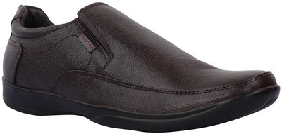 Buy Red Chief Brown Formal Shoes Slip On For Men Brown on
