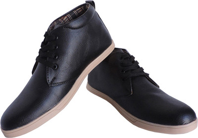 

Elligator Elg-6005 Black Stylish Casual Shoes For Men(Black