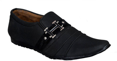 

Adjoin Steps AS-16-Black-Formal Casual Shoe For Men(Black