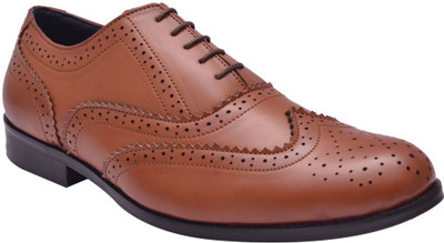 

Bxxy Lace-up Brogue Shoes Oxford For Men(Tan