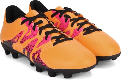 

ADIDAS X 15.4 FXG Football Shoes For Men(Black, Orange, Pink, Sogold/cblack/shopin