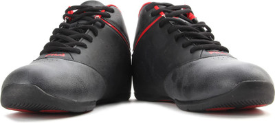 

Fila FILA RISE Basketball Shoes For Men(Black), Blk/rd