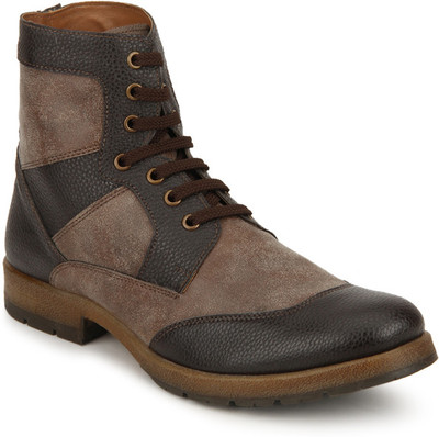 

Knotty Derby Brown Crouch Boots For Men(Brown