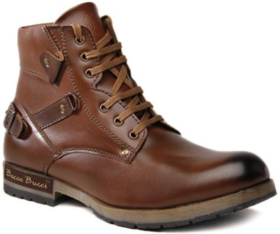 

Bacca Bucci Tan Boots For Men(Brown