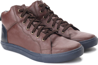 

Knotty Derby Lockhart Side Panel Boot Boots For Men(Brown, Brown+blue