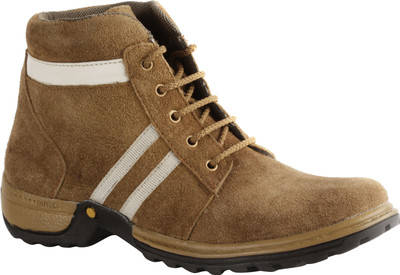 

Bacca Bucci Ankle Length Boots For Men(Tan, White