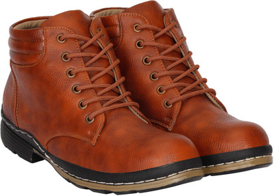 

Kraasa Long Bold Boots For Men(Tan