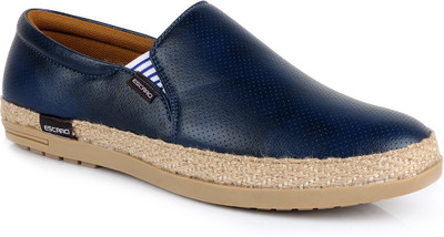 

Escaro Men's Casual Espadrilles For Men(Blue