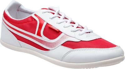 

F22 Red White Lace Up For Men Casual Shoes For Men(White)