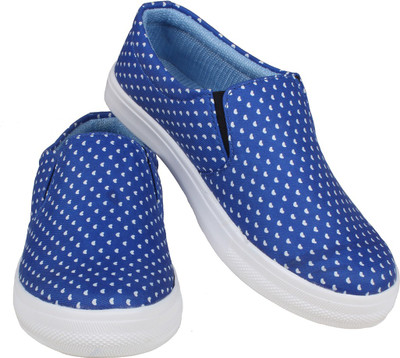 

Lords & Ladies Canvas Shoes For Women(Blue