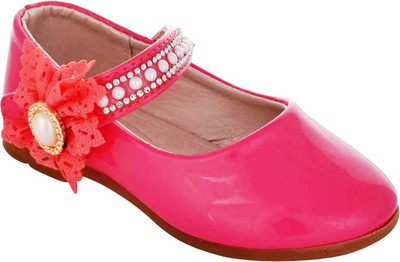 

Glinchy Synthetic Leather Red Comfortable Solids Bellies Bellies For Women(Red