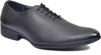 

M & M Lace Up Shoes For Men(Black)