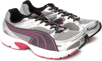 

Puma Axis Running Shoes For Women(Multicolor, 02;dark shadow;silver metallic;shocking pink