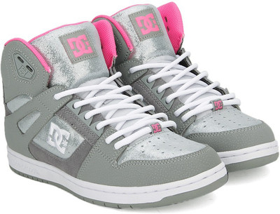 

DC Sneakers For Women(Grey, Silver
