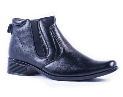 

Tanny Shoes Smart Black Slip On Shoes For Men(Black)