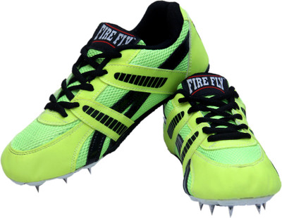 

Firefly Spike With Extra Set of Nails Cricket Shoes For Men(Green
