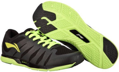 

Li-Ning Running Shoes For Men(Black, Green