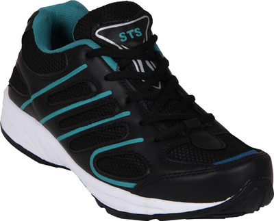 

Shoe Striker Running Shoes For Men(Black, Black & sea green