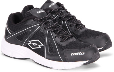 

Lotto Dalian III Running Shoes For Men(Black, Black/white