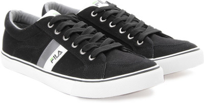 

Fila ACHILLEO Canvas Shoes For Men(Multicolor, Blk/dk gry
