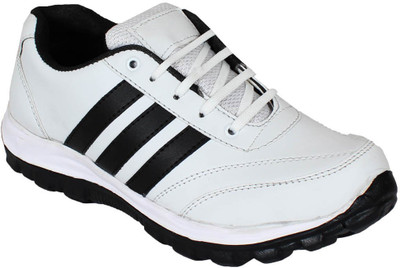 

Shoe Striker Running Shoes For Men(White, White & black