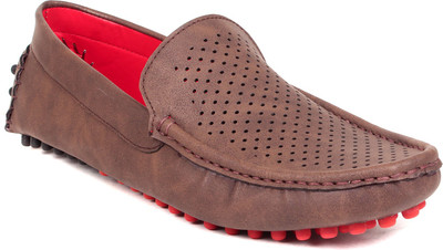 

TAG-7 Loafers Driving Shoes For Men(Brown)