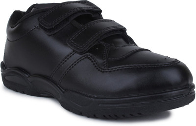 

11e Tns-227-Black-Welcro Monk Strap For Men(Black)