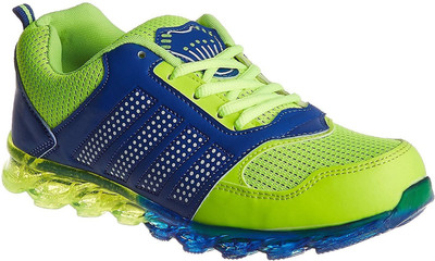 

Shoe Island Predator-X Series Blue 'n' Green Running Shoes For Men(Blue