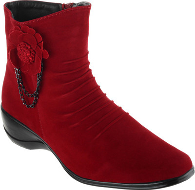 

Shuz Touch Boots For Women(Red