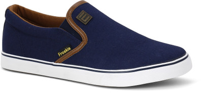 

Froskie Canvas Shoes For Men(Blue)