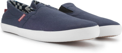 

Levi's Sunset Slip on Men Loafers For Men(Blue)