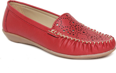 

Vendoz Loafers For Women(Red, Cherry