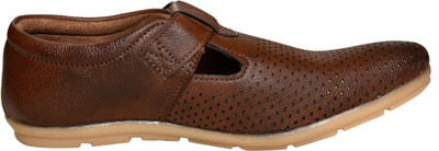 

Art Creation Loafers For Men(Brown