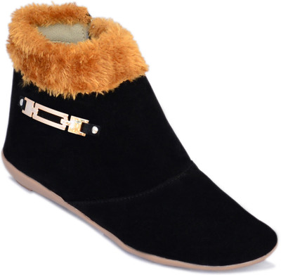 

Myra Comfortable Boots For Women(Black, Brown