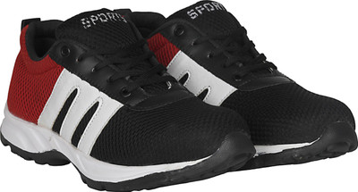 

Kraasa Kate Running Shoes For Men(Black, Red