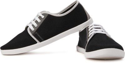 

Globalite Barca Sneakers For Men(White, Black, Grey)