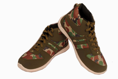 

Camro Military Pattern Canvas Shoes For Men(Green)